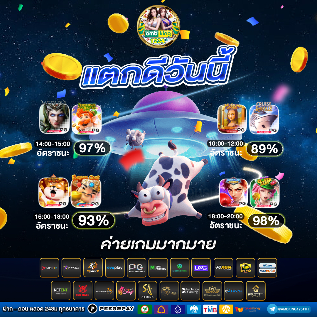 คืนยอดเสีย100% - แบนเนอร์โปรโมชั่น