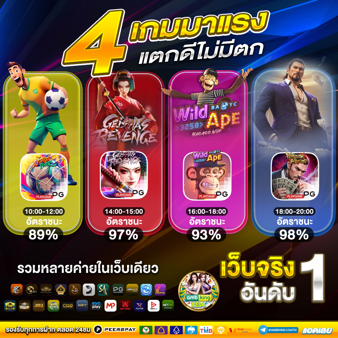 สล็อตใหม่ล่าสุด - แบนเนอร์โปรโมชั่น