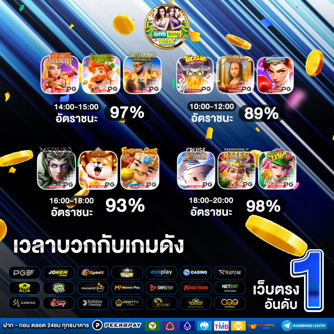 สล็อต เบ ท 1 บาท ฝากถอน ไม่มี ขั้นต่ำ - แบนเนอร์โปรโมชั่น