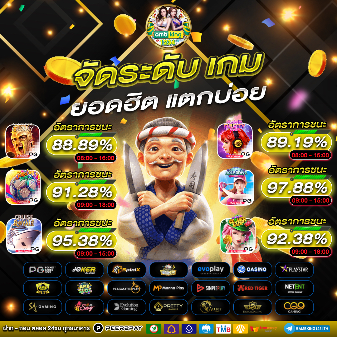 เว็บพนันโปรโมชั่นดีๆ - แบนเนอร์โปรโมชั่น