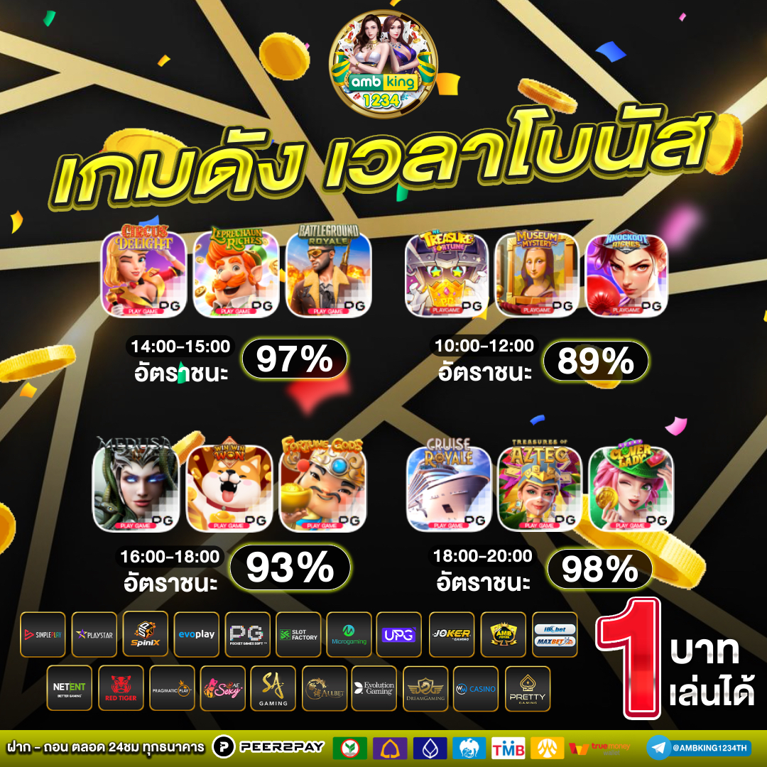 slot รวมทุกค่าย - แบนเนอร์โปรโมชั่น